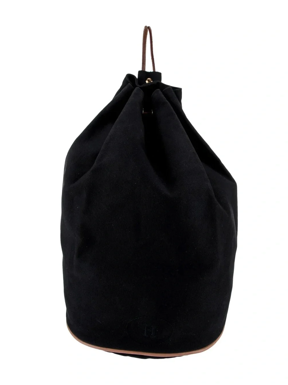 Hermès Toile Sac Polochon Backpack
